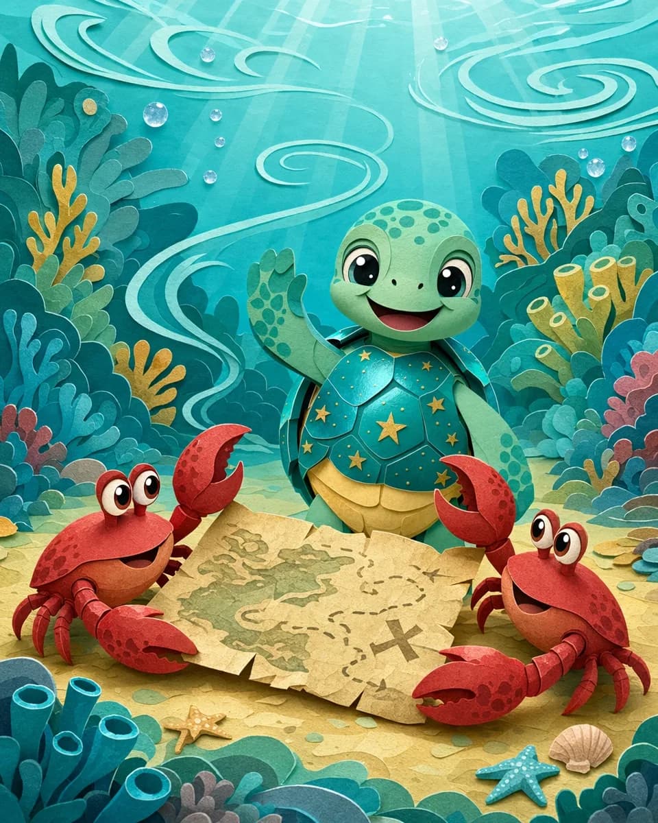 Illustrated spread from a Kidoreka story book